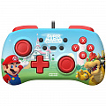 Геймпад проводной Horipad Mini (Super Mario) для Nintendo Switch, Blue/Red