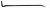 Лом-гвоздодёр TOPEX 500 мм, 16 мм