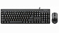 Комплект (клавіатура, мишка) REAL-EL Standard 503 Kit Black USB - фото 1