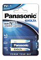 Батарейка Panasonic EVOLTA щелочная 6LR61(6LF22, MN1604, MX1604) блистер, 1 шт.