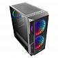 Корпус Antec NX800 Gaming,MidT,E-ATX, 2xUSB2.0,1xUSB3.0, 3x120ммARGB,стекло(бок.панель),безБП,черный - фото 1