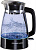 Чайник Russell Hobbs 26080-70 Hourglass, 2400 Вт, 1,7 л, стеклянный чайник, подсветка, черный