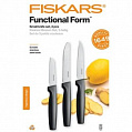 Набір ножів для чистки Fiskars Functional Form, 3 шт