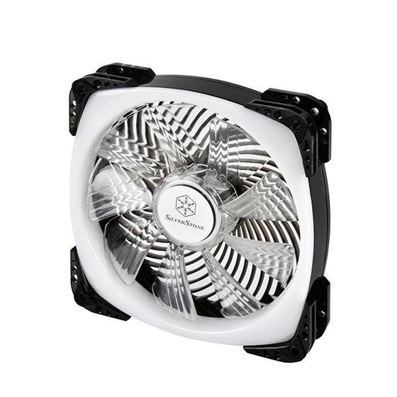 Корпусний вентилятор SilverStone  Air Penetrator AP142-ARGB, 140мм, ARGB, прозорі лопасті, чорна рамка - фото 3
