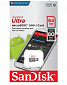 Карта пам'ятi SanDisk 64GB microSDHC C10 UHS-I R100MB/s Ultra - фото 2