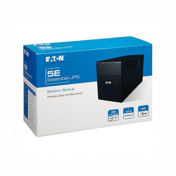 Джерело безперебiйного живлення Eaton 5E850IUSBDIN 850ВА / 480Вт лінійно-інтерактивне - фото 2