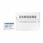 Карта пам'яті Samsung 256GB microSDXC C10 UHS-I U3 R130/W90MB/s Evo Plus + SD адаптер (MB-MC256KA/RU) - фото 5