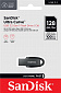 Накопитель SanDisk 128GB USB 3.2 Ultra Curve Black - фото 1