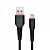 Кабель SkyDolphin S54V Soft USB - microUSB 1м, Black (USB-000432)