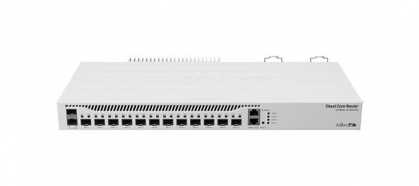 Маршрутизатор MikroTik CCR2004-1G-12S+2XS Cloud Core Router 1xGE, 12xSFP+, 2x25G SFP28 - фото 1
