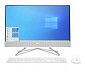 Персональний комп'ютер-моноблок HP All-in-One 23.8FHD/Intel i3-10100T/8/128F+1000/NVD330-2/kbm/DOS/Silver - фото 1