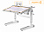 Детский стол Mealux Ergowood L Multicolor W Energy (арт. BD-810 W/MC Energy)