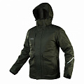 Куртка рабочая NEO "CAMO", размер L (52), с мембраной из TPU, водостойкость 5000мм, световозвращающие элементы, капюшон