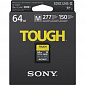 Карта памяти Sony 64GB SDXC C10 UHS-II U3 V60 R277/W150MB/s Tough - фото 2
