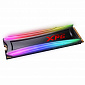 Твердотельный накопитель SSD ADATA M.2 NVMe PCIe 3.0 x4 1TB 2280 S40G RGB - фото 2