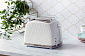 Тостер Russell Hobbs 26060-56 Honeycomb White, 850 Вт, 2 слота, 6 настр. степени поджарки, белый - фото 7