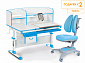 Комплект Evo-kids Evo-50 BL Blue  (арт. Evo-50 BL + кресло Y-115 KBL) - фото 1