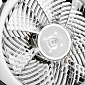 Корпусний вентилятор SilverStone  Air Penetrator AP142-ARGB, 140мм, ARGB, прозорі лопасті, чорна рамка - фото 11