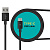 Кабель Piko CB-UT10 USB-USB Type-C 0.2м Black (1283126493843)