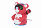 Маса для ліплення Paulinda Super Dough Circle Baby Єнот заводний механізм, червоний PL-081177-1 - фото 2