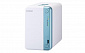 Система зберігання даних QNAP TS-251D-2G з 2 відсіками для дисків, 2GB RAM, настільне виконання - фото 1