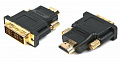 Адаптер Cablexpert ( A-HDMI-DVI-1 ) HDMI- DVI, M/M позол. Контакти