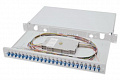 Оптическая панель DIGITUS 19' 1U, 24xLC duplex, incl, Splice Cass, OS2 Color Pigtails, Adapter