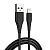 Кабель ColorWay USB-Lightning (PVC), 2.4А, 1м, Black (CW-CBUL024-BK)