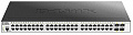 Комутатор D-Link DGS-3000-52X 48xGE, 4xSFP+, 1xCons RJ45, L2