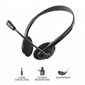 Гарнітура для ПК Trust Ziva Chat 3.5mm Black