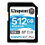 SDXC  512GB UHS-I/U3 Class 10 Kingston Canvas Go! Plus R170/W90MB/s (SDG3/512GB)