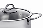 Каструля Ardesto BLACK MARS, скляна кришка, 2.3 л, нержавіюча сталь - фото 5