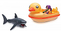 Игровая коллекционная фигурка Jazwares Roblox Feature Vehicle SharkBite: Duck Boat W2