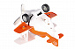 Літак металевий інерційний Same Toy Aircraft помаранчевий SY8013AUt-1 - фото 3