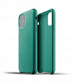 Чехол кожаный MUJJO для Apple iPhone 11 Full Leather, Alpine Green