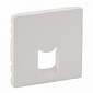 Лицьова панель розетки Legrand Valena IN'MATIC / LIFE RJ11 / RJ45 білий - фото 1