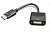 Адаптер-переходник Cablexpert A-DPM-DVIF-002, DisplayPort-DVI, 0.1м, черный