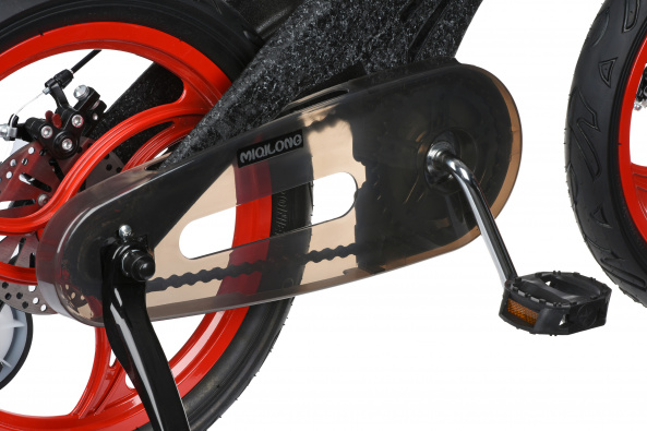 Дитячий велосипед Miqilong GN Чорний 16` MQL-GN16-Black - фото 6