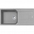 Кухонні мийки Franke UBG 611-100 XL/ 114.0574.934 / накладна/Фраграніт/100x50/сірий камінь