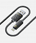 Кабель Luxe Cube Premium USB-Lightning, 1м, серый (9780201379648) - фото 1