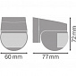 Датчик руху Ledvance WALL 110DEG IP44 DG - фото 3