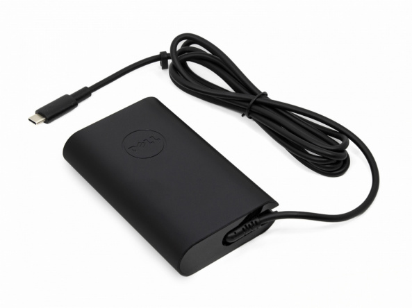 Блок питания для ноутбука Dell 65W Type-C Oval (AD104011) - фото 1