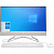 Персональний комп'ютер-моноблок HP All-in-One 23.8FHD/Intel i3-10100T/4/1000/int/kbm/DOS/White