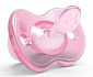 Пустушка ортодонтична Nuvita Orthosoft Light 0м+ рожева NV7051Pink - фото 1