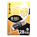 Флеш-накопичувач USB3.0 128GB Hi-Rali Rocket Series Black (HI-128GBVC3BK)