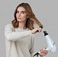 Фен Remington AC8901 HYDRAluxe, 2300 Вт, АС-мотор, 3 темп.\2 скорости, ионизация, 130 км\час, белый - фото 4