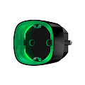 Радиоуправляемая умная розетка Ajax Socket black EU  со счетчиком энергопотребления