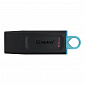Флеш-накопичувач USB3.2 64GB Kingston DataTraveler Exodia Black/Teal (DTX/64GB) - фото 1