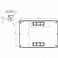 Шкаф серверный CMS 9U 600 x 500 x 507 UA-MGSWL95B для сетевого оборудования - фото 8