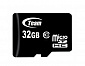 MicroSDHC  32GB Class 10 Team + SD-adapter (TUSDH32GCL1003) - фото 1